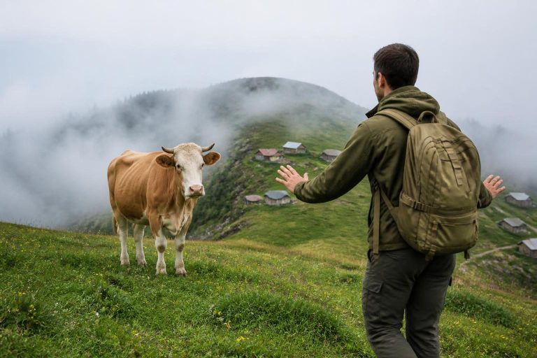 Karadeniz Yaylalarında Hayvanlarla Karşılaşınca Nasıl Davranmalı?