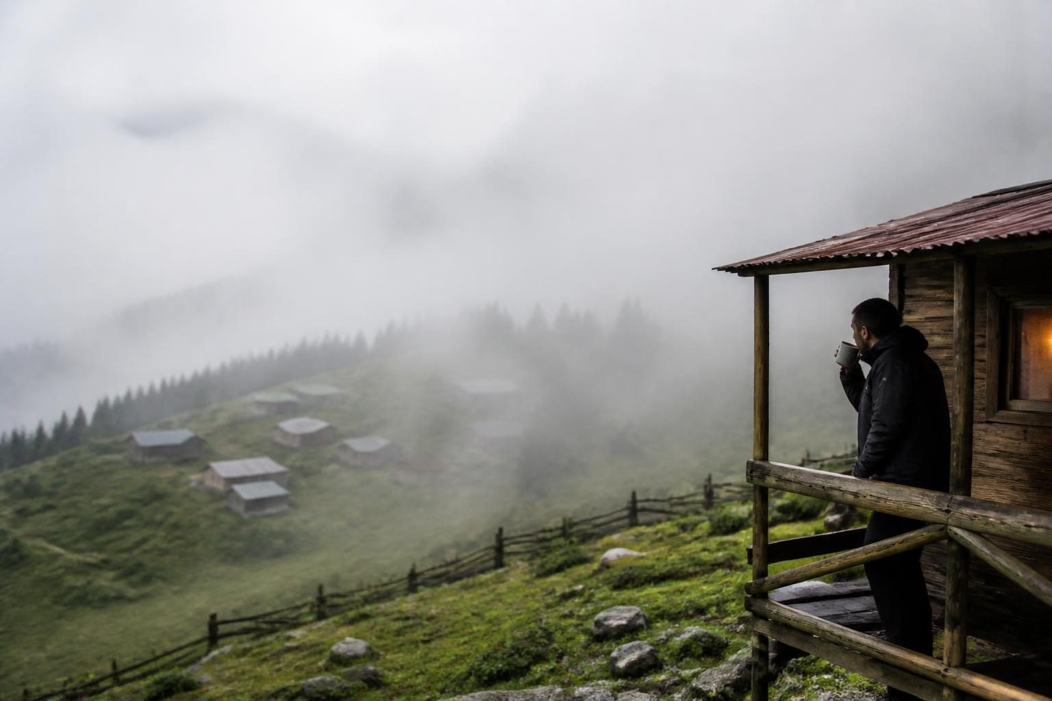 Karadeniz Yaylalarında Sis Bastığında Ne Yapılır? Güvenli Yolculuk ve Bekleme Kararları