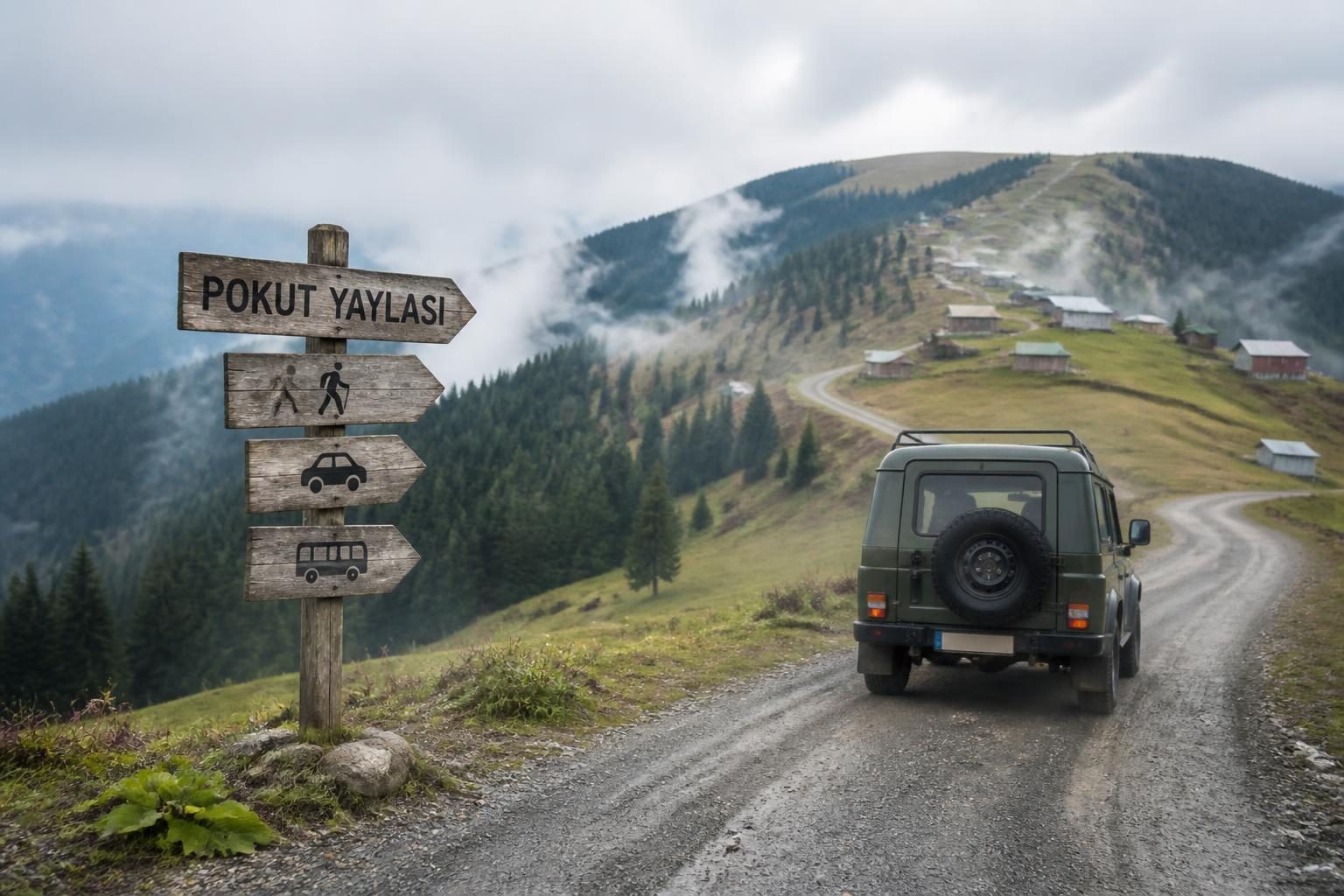 Pokut Yaylası’na Nasıl Gidilir? Yol Durumu, Ulaşım Seçenekleri ve Ziyaret İpuçları